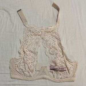 Victoria's Secret Ivory Lace Bralette